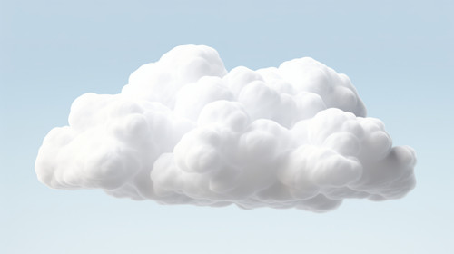 White smooth realistic clouds free shapes isolated backgrounds 3d rendering png 00620 01.jpg