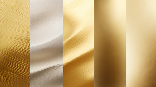 Seven various brushed gold metal textures set 00500 00.jpg