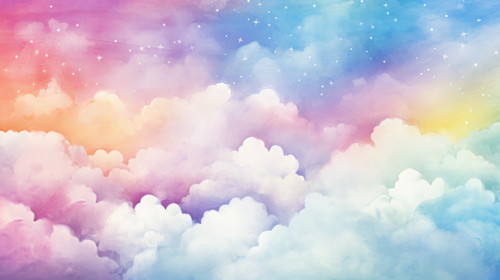 watercolor color full background watercolor background with clouds rainbow color 00788 00.jpg