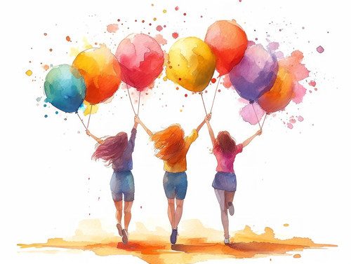 pastel colors white background isolated Celebrating International friendship day concept illustratio.jpg