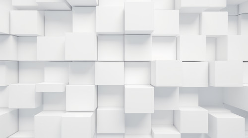 Random shifted white cube boxes block background wallpaper banner with copy space 00467 03.jpg