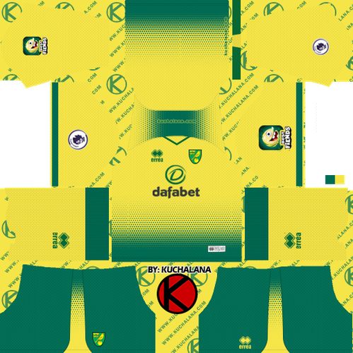 norwich city kits 2019 2020 dream league soccer%28home%29.png