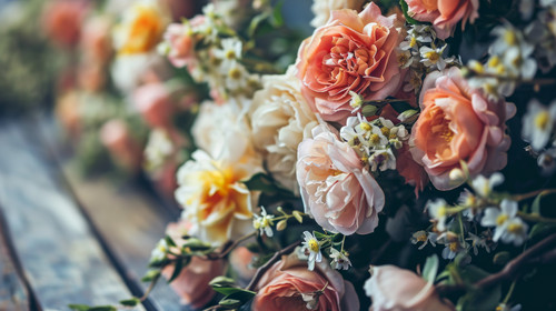 minimalistic less is more style of Artificial Flowers Wall for Background in vintage style ar 169 00.jpg