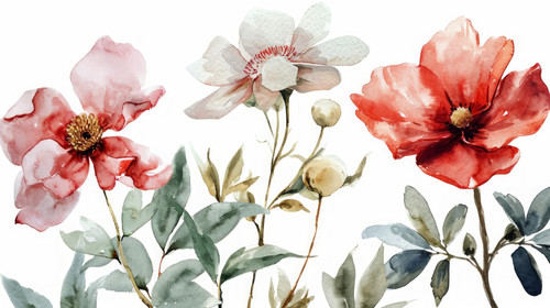 minimalistic less is more style of watercolor frame flowers a set of illustrations in handmade water.jpg