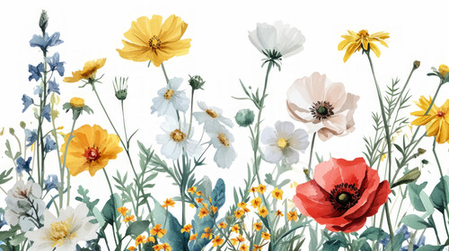 minimalistic less is more style of Beautiful stock illustration with hand drawn watercolor gentle fi.jpg