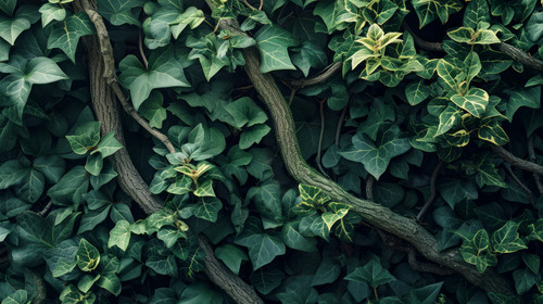 minimalistic less is more style of Twisting vines and leaves intertwine creating a lush and enchanti.jpg