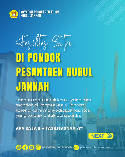 Fasilitas Santri Dipondok Pesantren Nurul Jannah.jpg