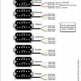 Pickup Wire Codes
