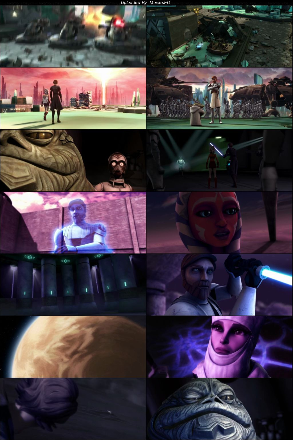 Download Star Wars: The Clone Wars (2008) BluRay [Hindi + English] ESub 480p 720p
