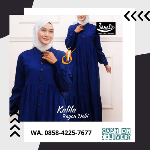 0858 4225 7677 (WA), Grosir Gamis Twill Hitam Banjarnegara.jpg