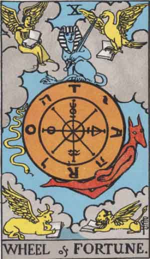 RWS Tarot 10 Wheel of Fortune.jpg
