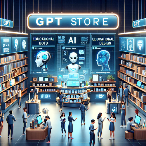 DALL·E 2024 01 11 14.21.41 An illustration for a newsletter, showcasing the concept of the GPT Store.png