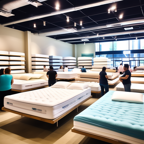 american style mattress store lots of mattresses people seeing it 577868626.png
