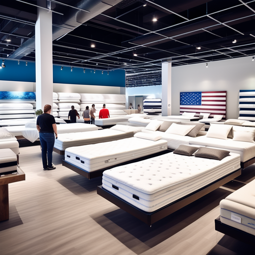 american style mattress store lots of mattresses people seeing it 338929706.png