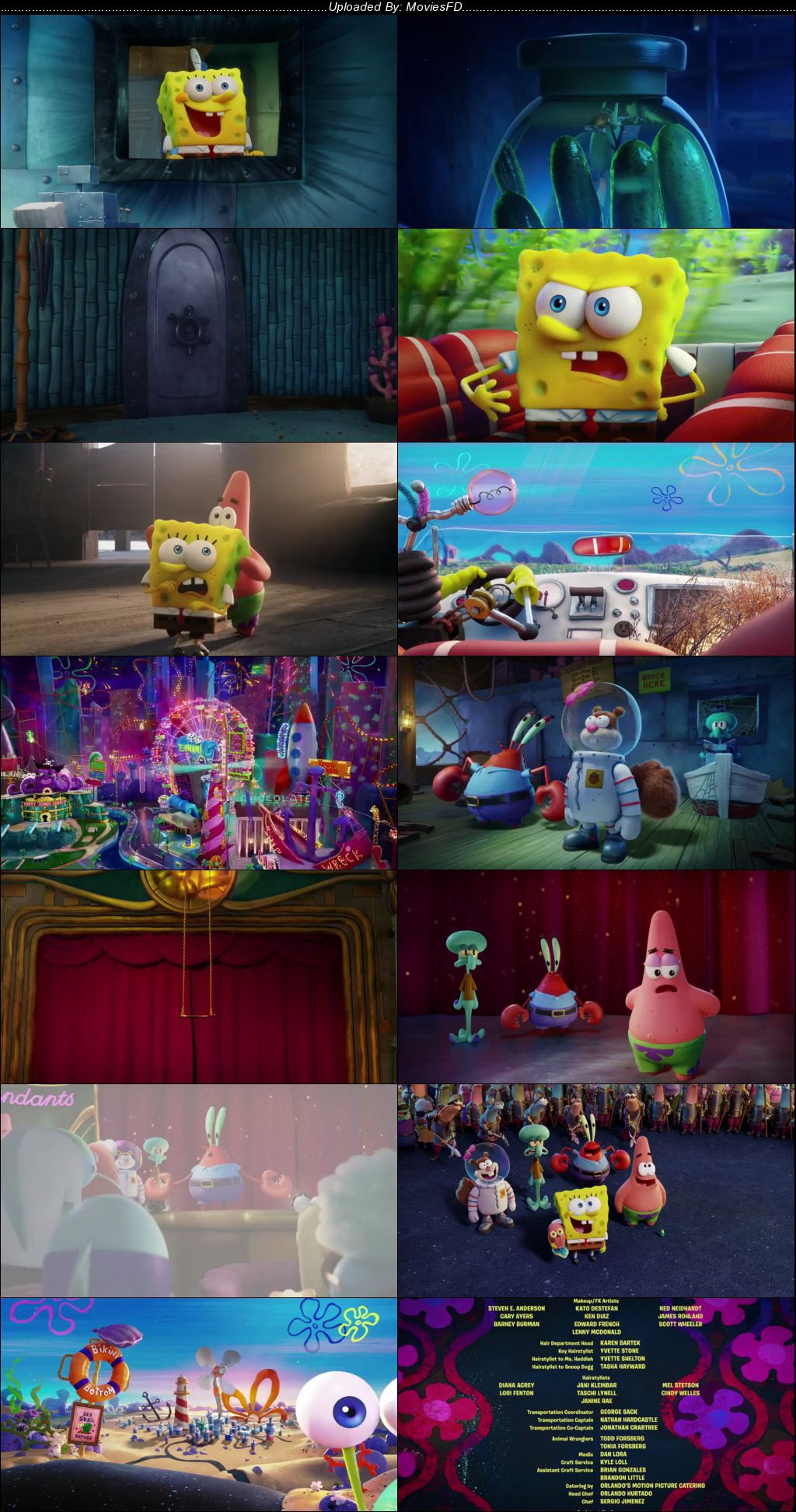 Download The SpongeBob Movie: Sponge on the Run (2020) WebDl [Hindi + English] ESub 480p 720p