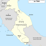 960px Papal States 1849 map fr.svg