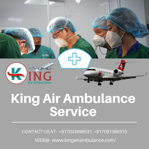 Highly Trained Medical Team King Air Ambulance Service in Ranchi.png