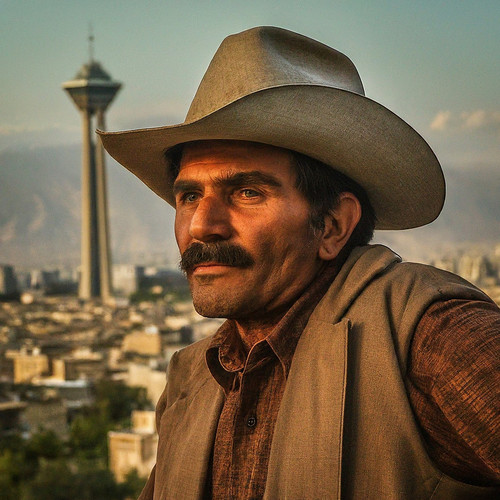 image fx a cowboy in tehran