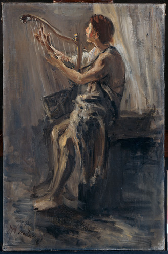 Israels, Jozef Давид, 1899, 61,5 cm х 40,5 cm, Холст, масло