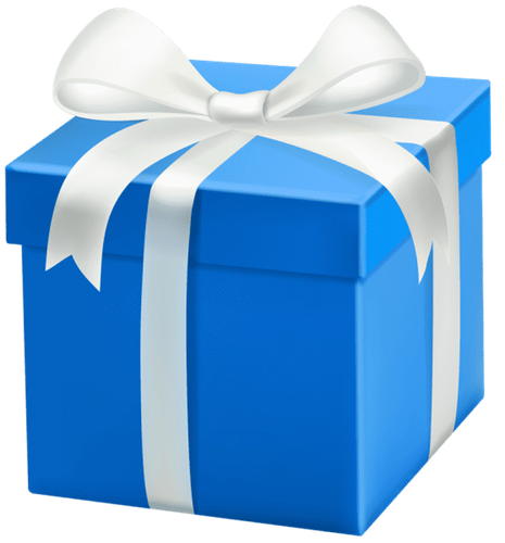 toppng.com blue gift box transparent 558x600.png