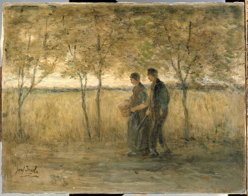 Israels, Jozef Возвращение домой, 1911, 45 cm х 58 cm, Холст, масло