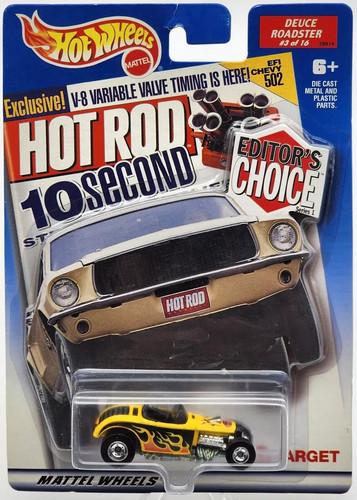 Машинка Hot Wheels Deuce Roadster (Ford) 2000 Editor's Choice (03 16) Hot Rod Real Riders 28014