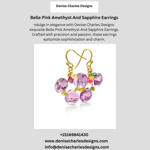 Belle Pink Amethyst And Sapphire Earrings.png