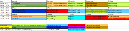 Stundenplan Oberstufe3