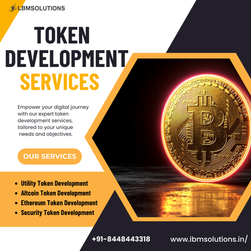 Uncover seamless token development services tailored to your project's needs. From conceptualization to deployment, we specialize in crafting custom tokens on secure blockchain platforms, ensuring scalability, interoperability, and compliance. Elevate your digital ecosystem with our comprehensive token development solutions.