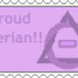 therian stamp purple