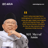 Quotes KH Ma'ruf Amin
