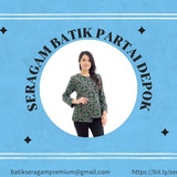Seragam Batik Partai Depok Jawa Barat.