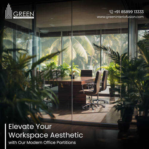 Office Partitions Work by Green Interio Fusion Best Glass Interiors in Kochi, Kerala.jpg