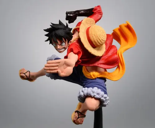 14CM One Piece rufy Anime Action Figure PVC nuova collezione Figure collezione di giocattoli per reg.webp