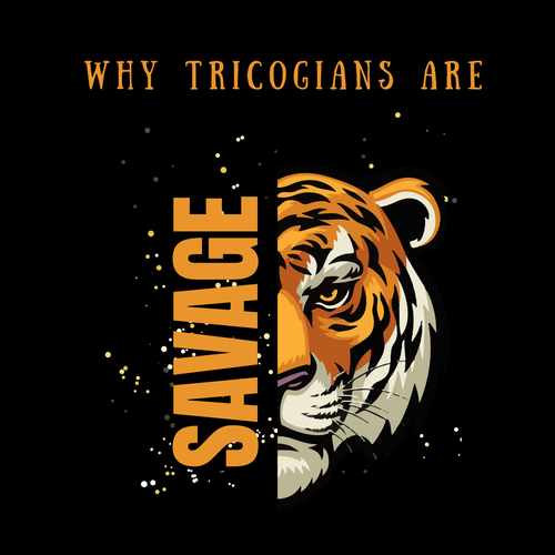 Black Illustrative Savage T Shirt.png
