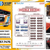 Agen YSP 137 Pandaan, 0812.3357.7475, Beli Tiket Bus Rosalia Indah Pandaan Cikarang.