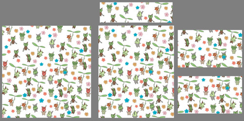 Korok Summer Hawaiian Shirt, Zelda Button Up, Zelda Majora and Korok Hawaiian.jpg