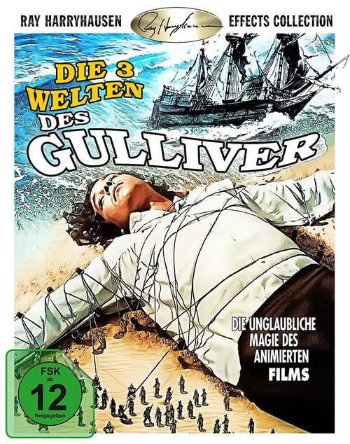 Trzy światy Guliwera / The 3 Worlds of Gulliver (1960) PL.720p.BDRip.H264-wasik / Lektor PL