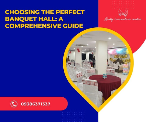 Discover essential tips for choosing the perfect banquet hall in our comprehensive guide. Make your event unforgettable with the right venue. Know more https://medium.com/@gaityconvention/4a9828cbb6d2