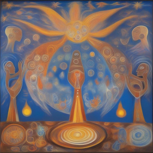 salviaspace psychic DMT twelve faces glowing flying communicating flowing symbols asymmetrical expre.jpg