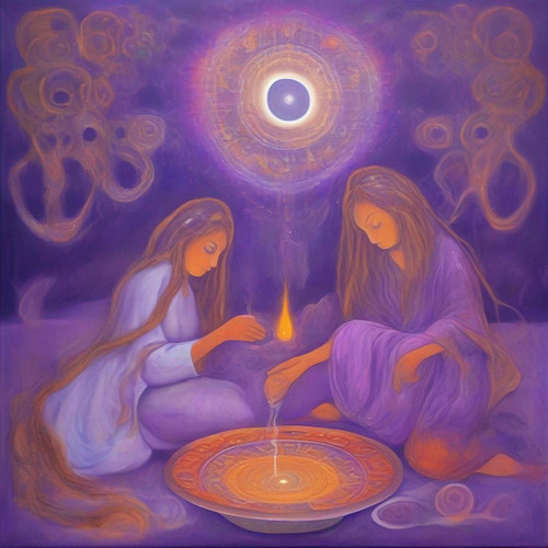 salviaspace psychic DMT twelve faces glowing flying communicating flowing symbols asymmetrical expre.jpg