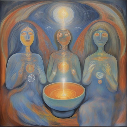salviaspace psychic DMT twelve faces glowing flying communicating flowing symbols asymmetrical expre.jpg