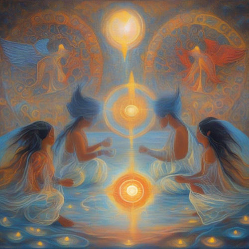salviaspace psychic DMT twelve faces glowing flying communicating flowing symbols asymmetrical expre.jpg