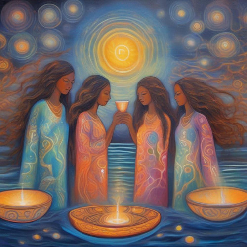 salviaspace psychic DMT twelve faces glowing flying communicating flowing symbols asymmetrical expre.jpg