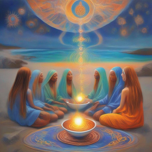 salviaspace psychic DMT twelve faces glowing flying communicating flowing symbols asymmetrical expre.jpg