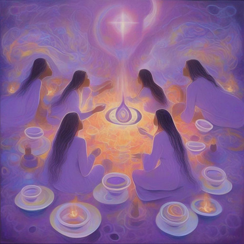 salviaspace psychic DMT twelve faces glowing flying communicating flowing symbols asymmetrical expre.jpg
