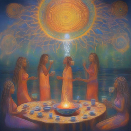 salviaspace psychic DMT twelve faces glowing flying communicating flowing symbols asymmetrical expre.jpg