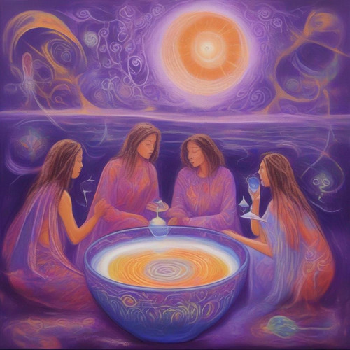 salviaspace psychic DMT twelve faces glowing flying communicating flowing symbols asymmetrical expre.jpg