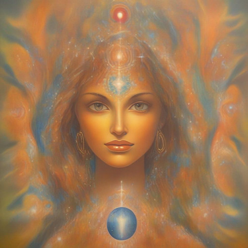 salviaspace psychic DMT faces beautiful 1972 acacia nilotica painting bright angelic spirit energies.jpg