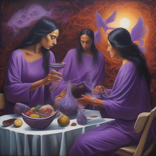 salviaspace psychic DMT twelve faces glowing flying communicating flowing symbols asymmetrical expre.jpg